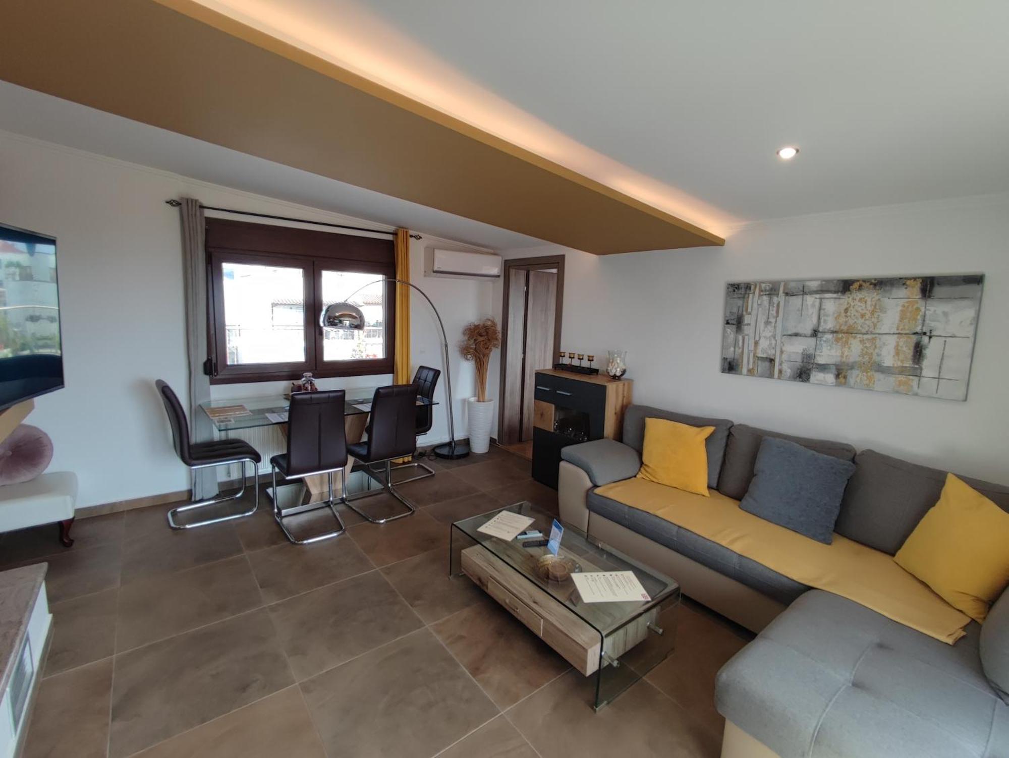 Apartament Theasis Luxury Panoramic Penthouse Neos Marmaras Zewnętrze zdjęcie