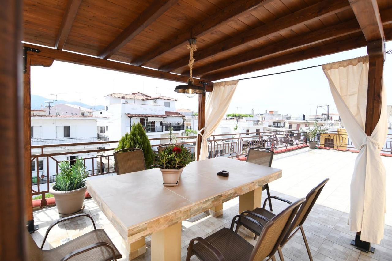 Apartament Theasis Luxury Panoramic Penthouse Neos Marmaras Zewnętrze zdjęcie